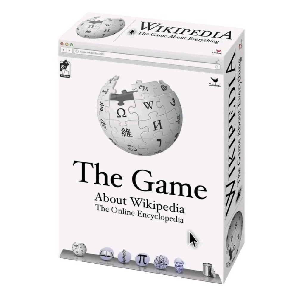 Wikipedia The Game About Everything Board Game Brand New Factory Sealed ages 8+
